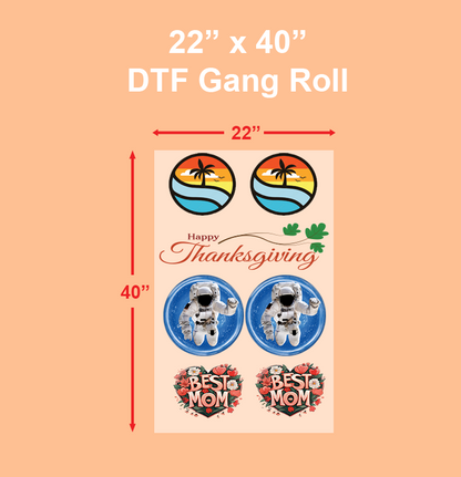 DTF Gang Roll